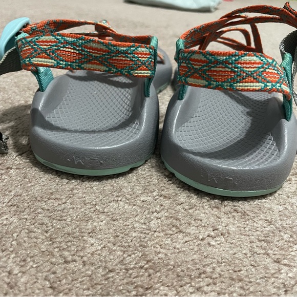 Chaco Z/X1 classic paloma tangerine sandals size 7 - Picture 5 of 5